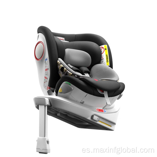 Asiento de automóvil para bebé isofix de 40-125 cm con pierna de soporte